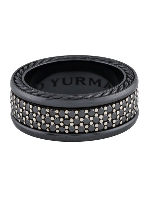 David Yurman Streamline® Diamond Three Row Band Ring