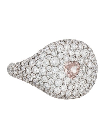David Yurman Cocktail Ring 18K Diamond Pavé 4