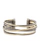 David Yurman Two-Tone Crossover Cuff Bracelet