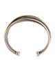 David Yurman Two-Tone Crossover Cuff Bracelet