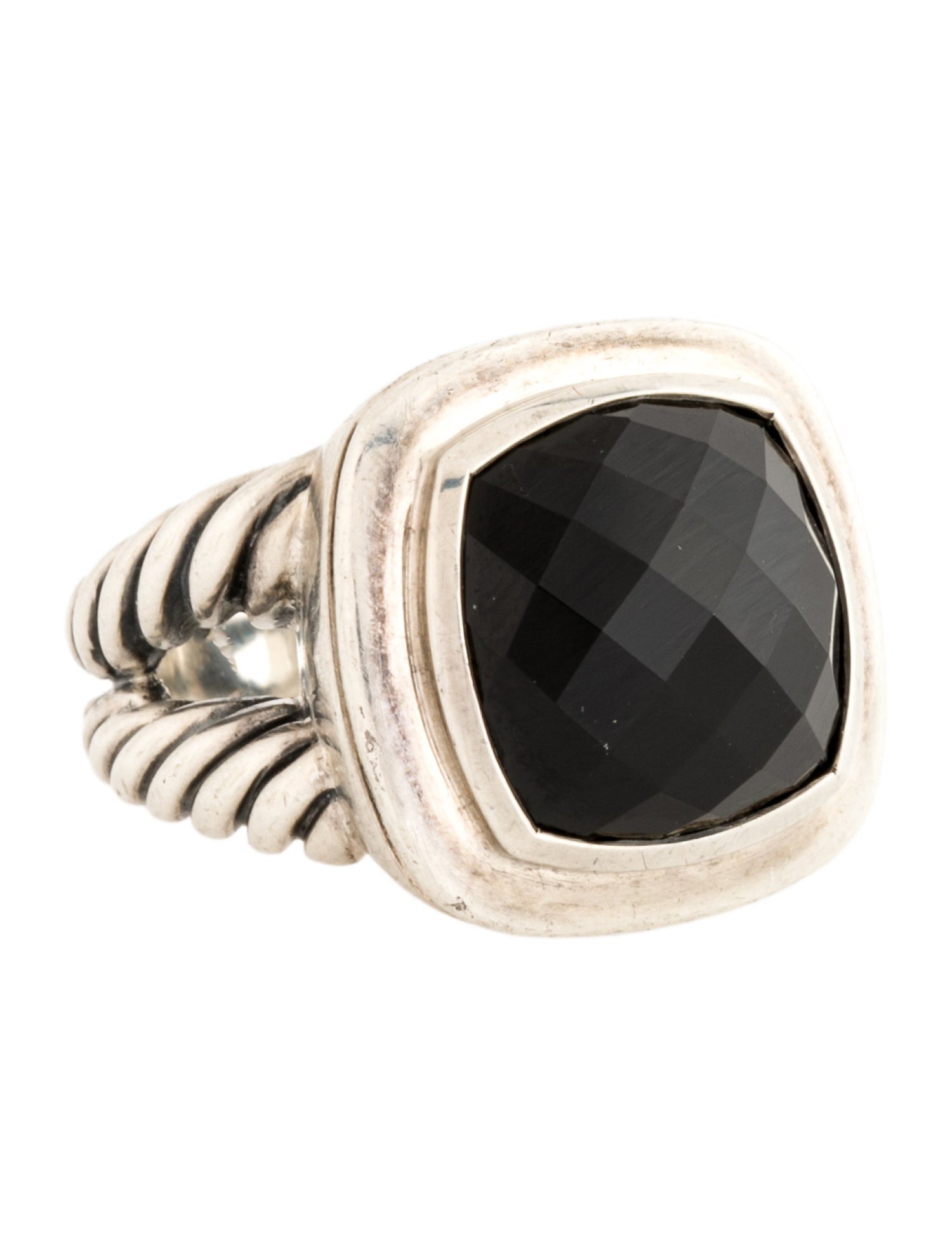 David Yurman Onyx Albion Cocktail Ring