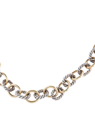 David Yurman Two-Tone Madison Chain Necklace