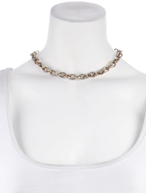 David Yurman Two-Tone Madison Chain Necklace