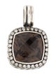 David Yurman Smoky Quartz & Diamond Moonlight Ice Albion Enhancer Pendant