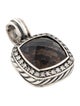 David Yurman Smoky Quartz & Diamond Moonlight Ice Albion Enhancer Pendant