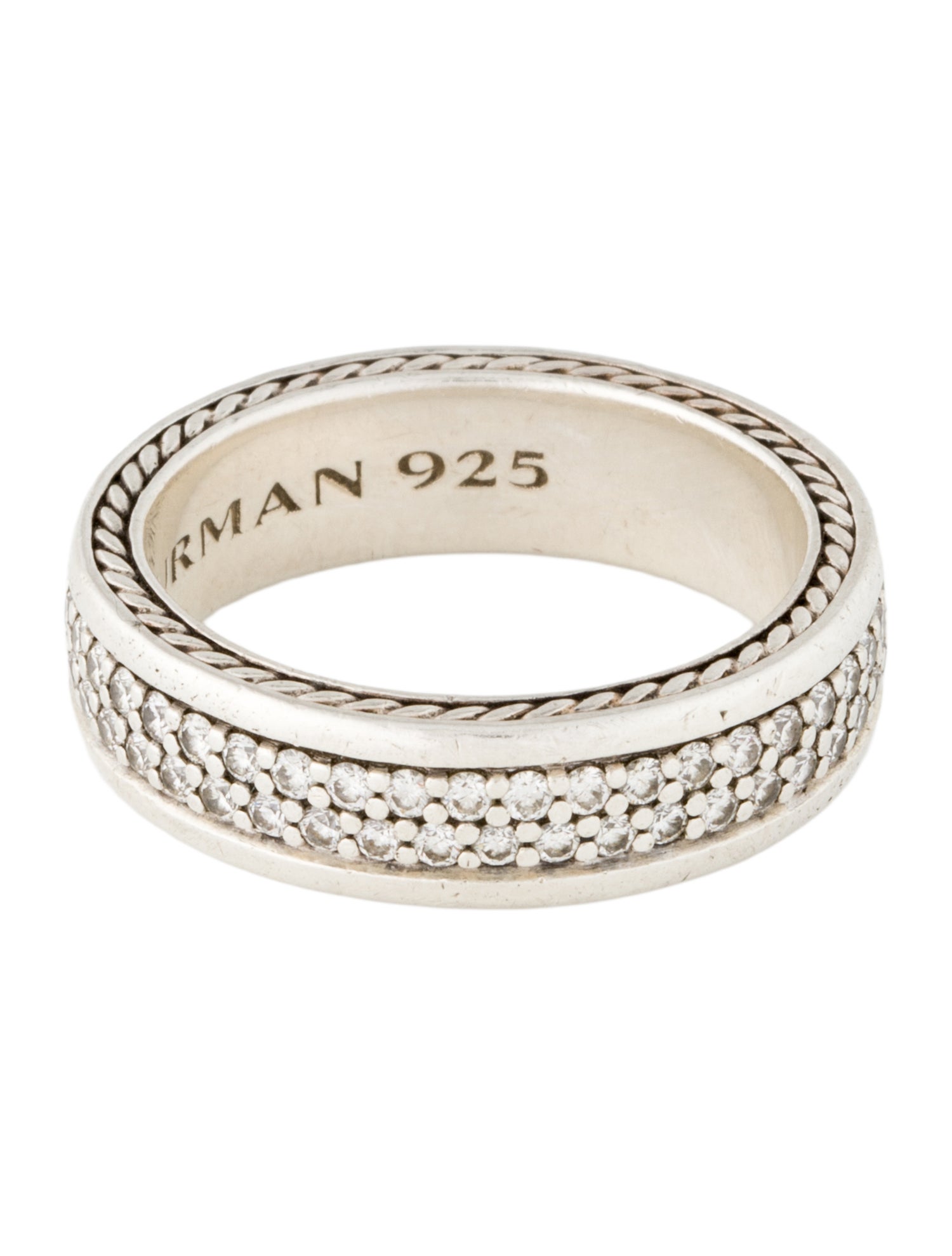 David Yurman 1.41ctw Diamond Streamline Eternity Band