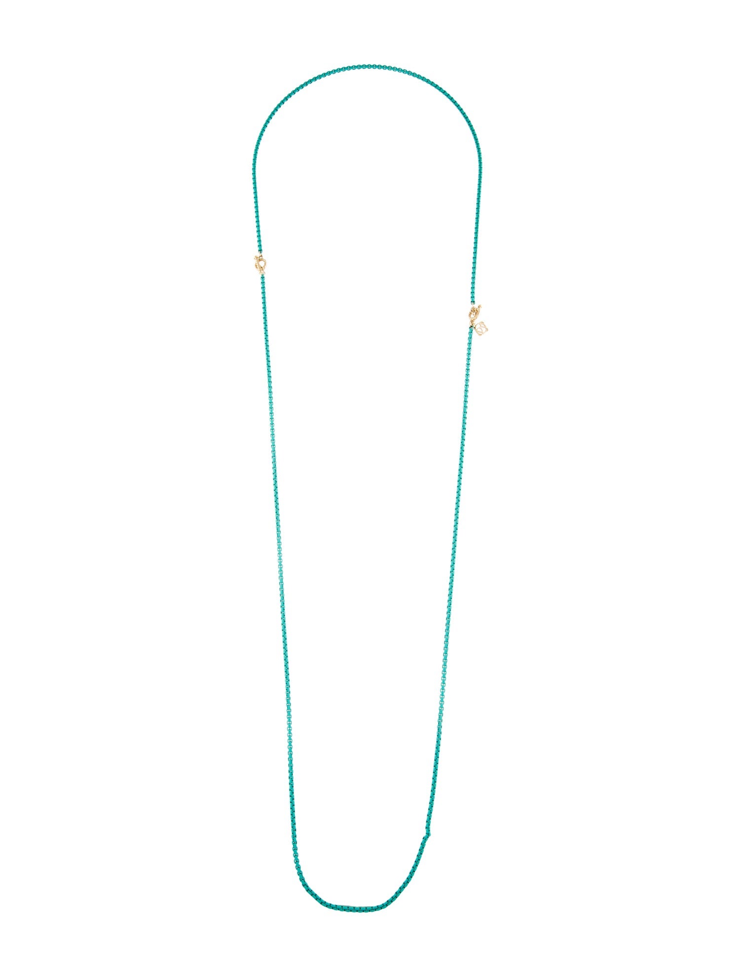 David Yurman Bel Aire Color Box Chain Necklace
