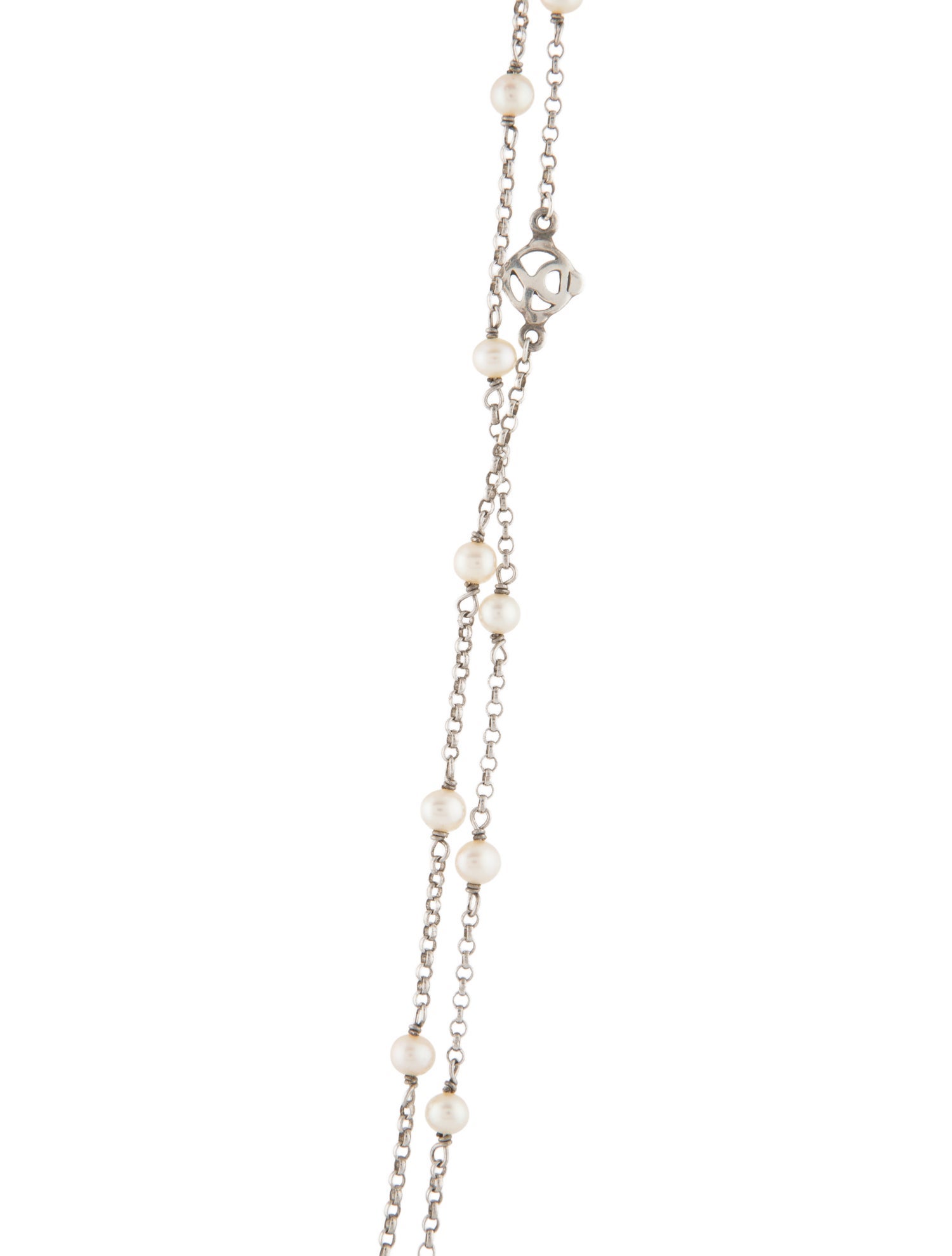 David Yurman Pearl Long Necklace
