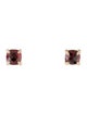 David Yurman 18K Garnet & Diamond Chatelaine Stud Earrings