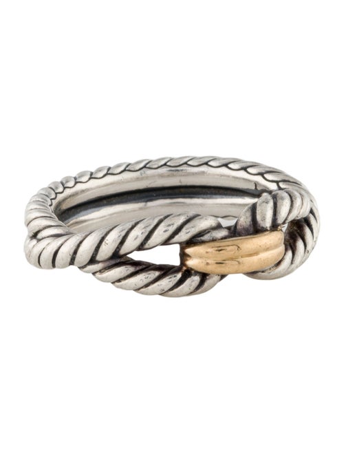 David Yurman Two-Tone Cable Loop Band