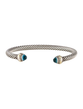 David Yurman Topaz Classic Cable Cuff