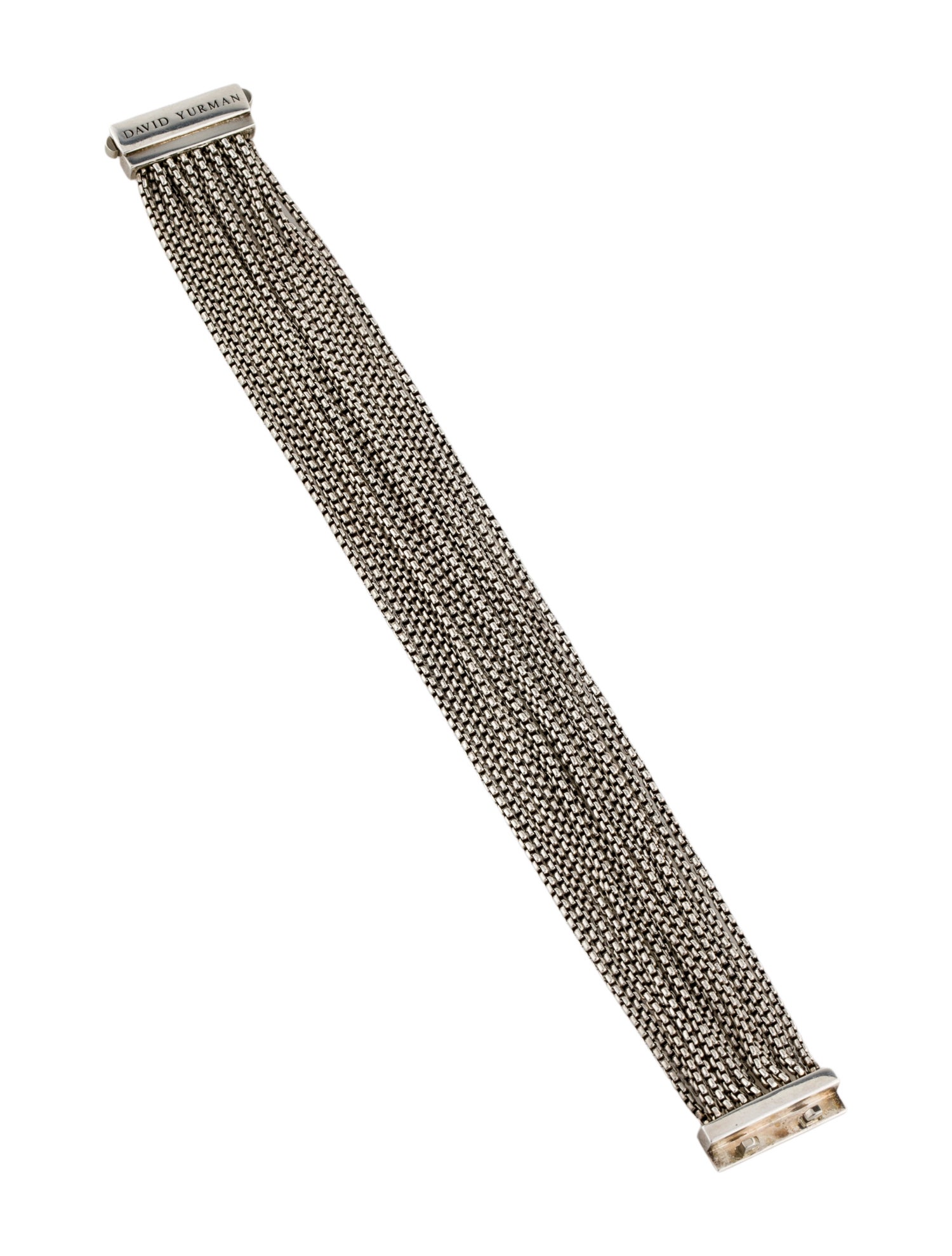 David Yurman Multi-Strand Box Chain Bracelet