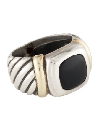 David Yurman Onyx Signet Ring