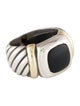 David Yurman Onyx Signet Ring