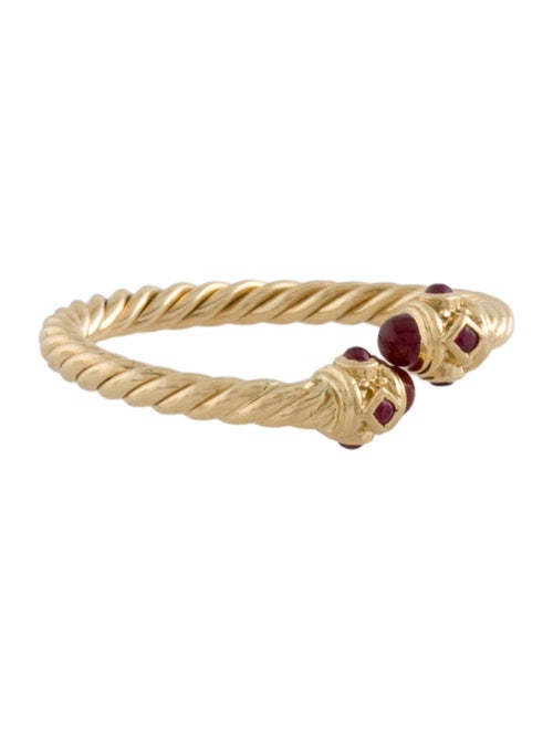 David Yurman 18K Ruby Renaissance Ring