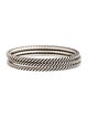 David Yurman Cable Bangle Bracelet Set of 3