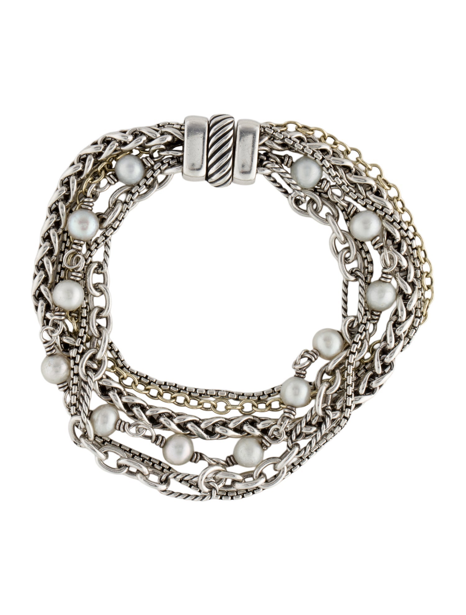 David Yurman Pearl Multistrand Bracelet