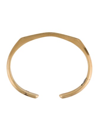 David Yurman 18K 1.11ctw Diamond Streamline Cuff Bracelet