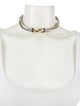 David Yurman Iolite & Tourmaline Two-Tone Buckle Necklace