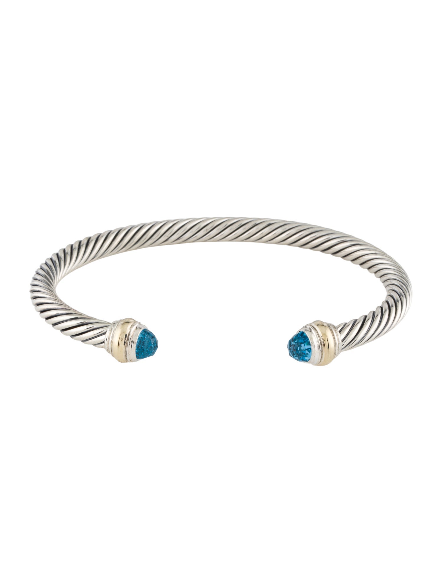 David Yurman Topaz Classic Cable Bracelet