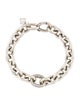 David Yurman Diamond Oval Link Bracelet