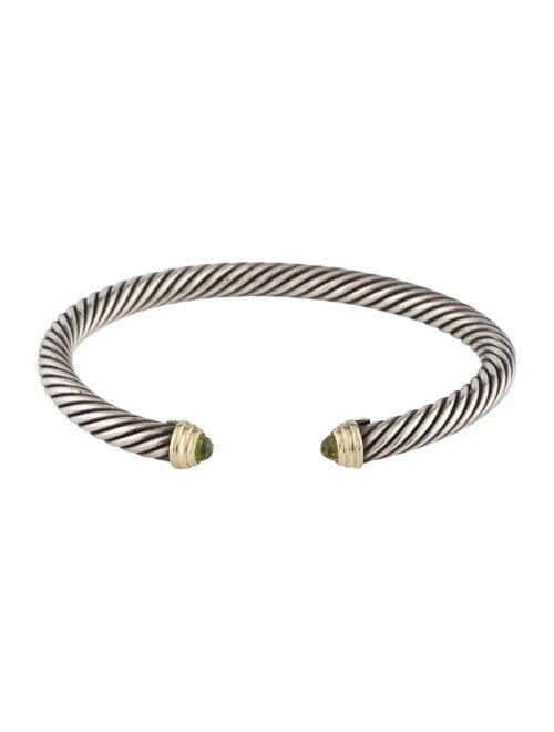 David Yurman Peridot Classic Cable Bracelet