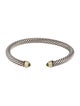 David Yurman Peridot Classic Cable Bracelet