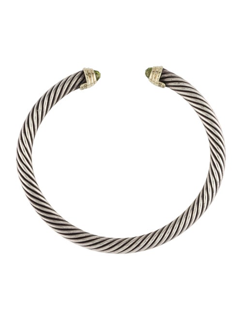 David Yurman Peridot Classic Cable Bracelet