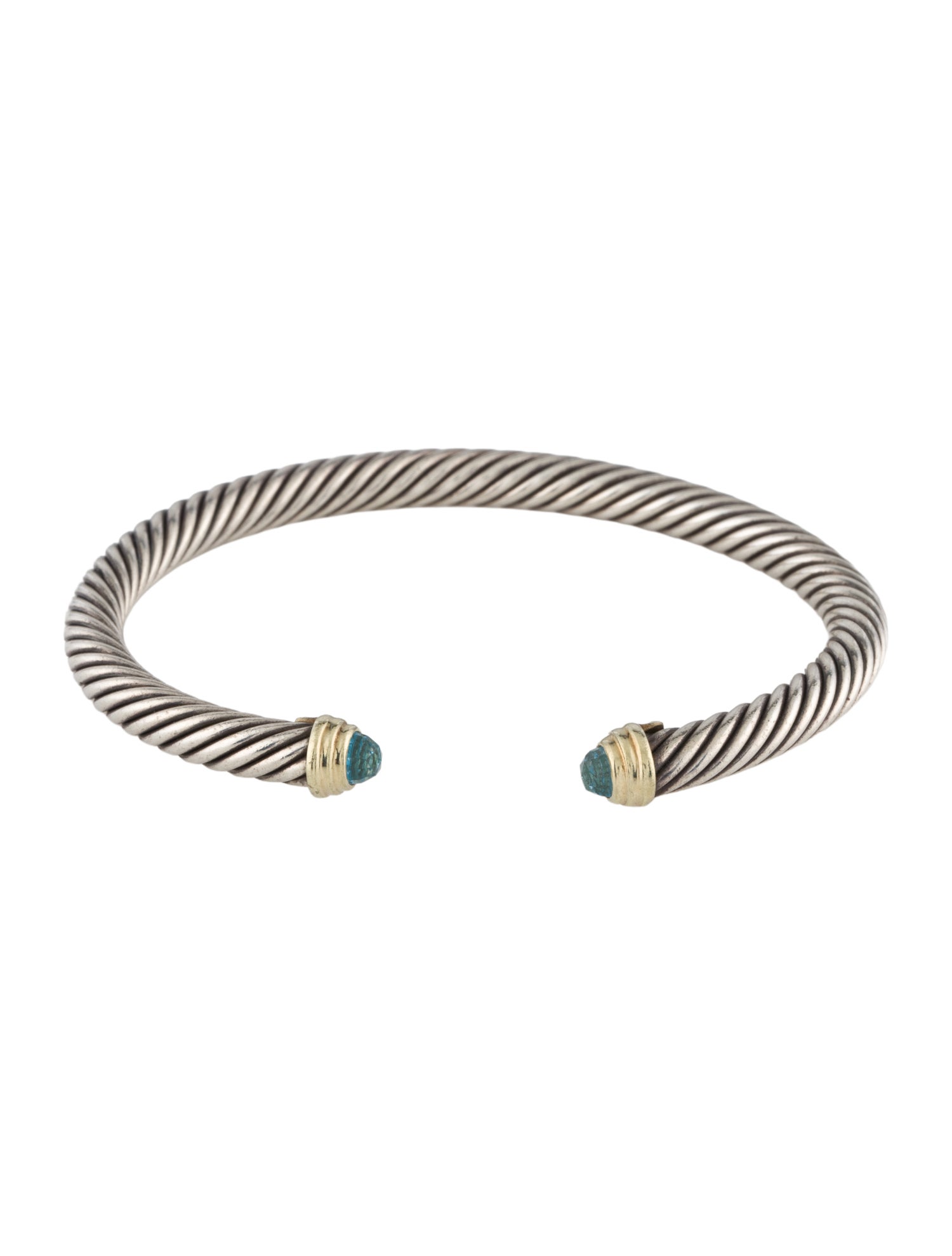 David Yurman Topaz Classic Cable Bracelet