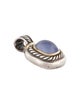 David Yurman Chalcedony Albion Enhancer Pendant