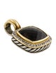 David Yurman Smoky Quartz & Diamond Albion Enhancer Pendant
