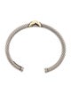 David Yurman Two-Tone X Station Cuff Bracelet