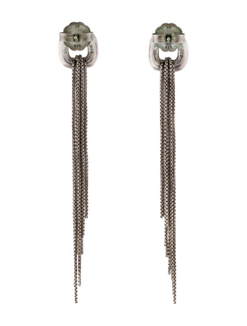 David Yurman Diamond Fringe Tassel Earrings