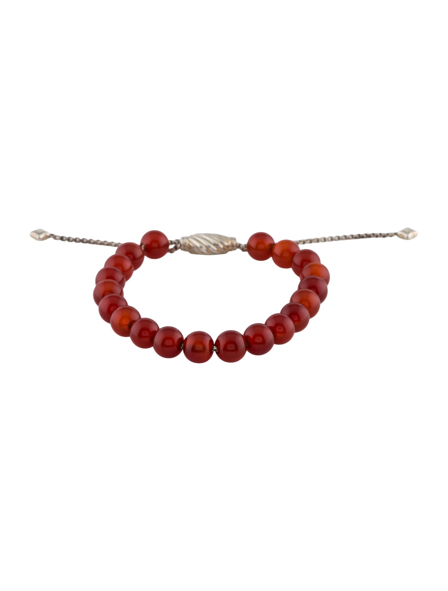 David Yurman Carnelian Spiritual Beads Bracelet