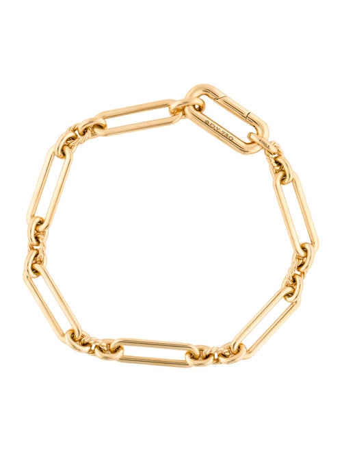 David Yurman 18K Lexington Link Bracelet