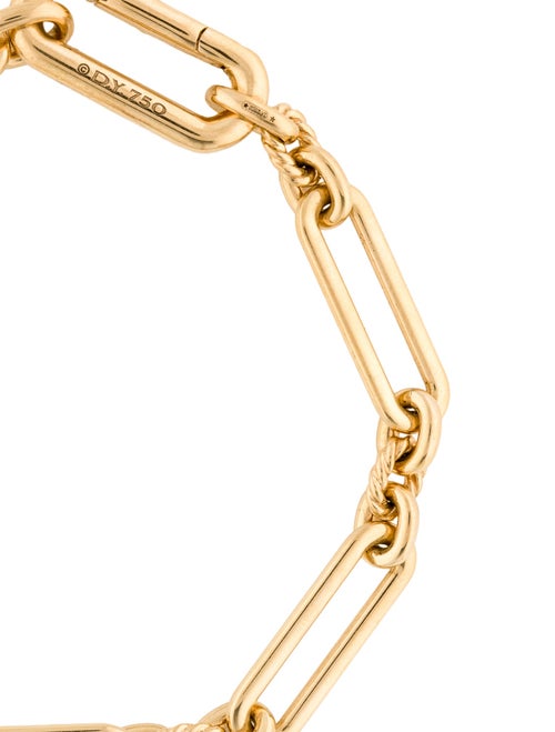 David Yurman 18K Lexington Link Bracelet