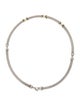 David Yurman Two-Tone X Collar Necklace