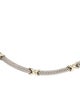 David Yurman Two-Tone X Collar Necklace