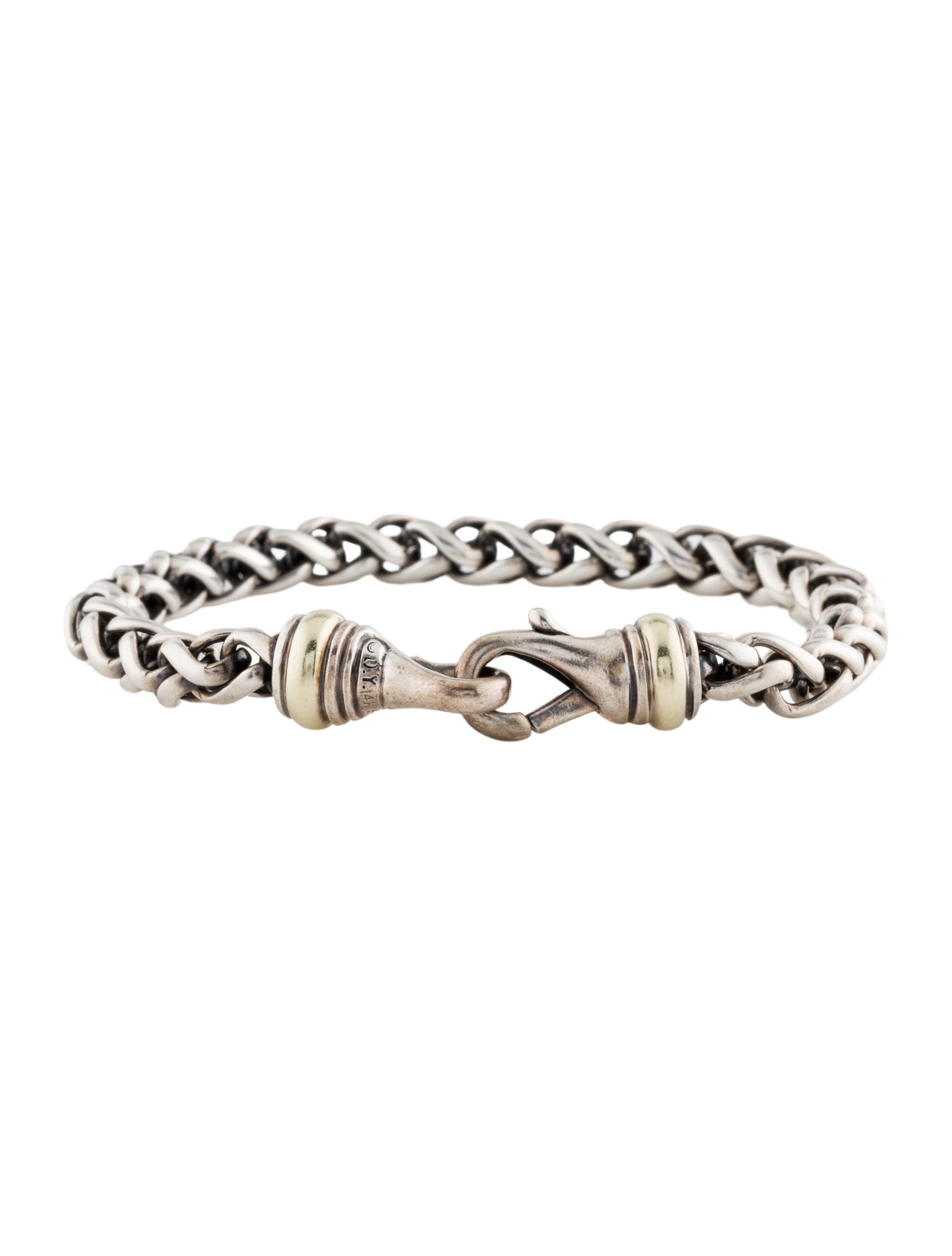 David Yurman Two-ToneWheat Chain Bracelet