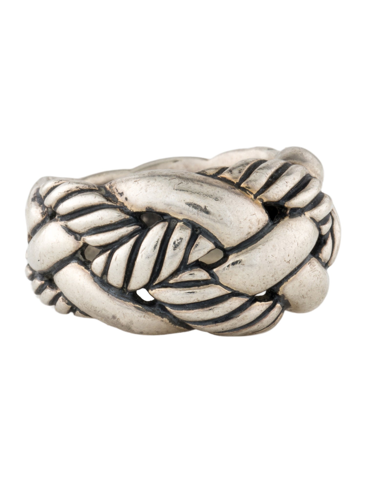 David Yurman Woven Cable Ring