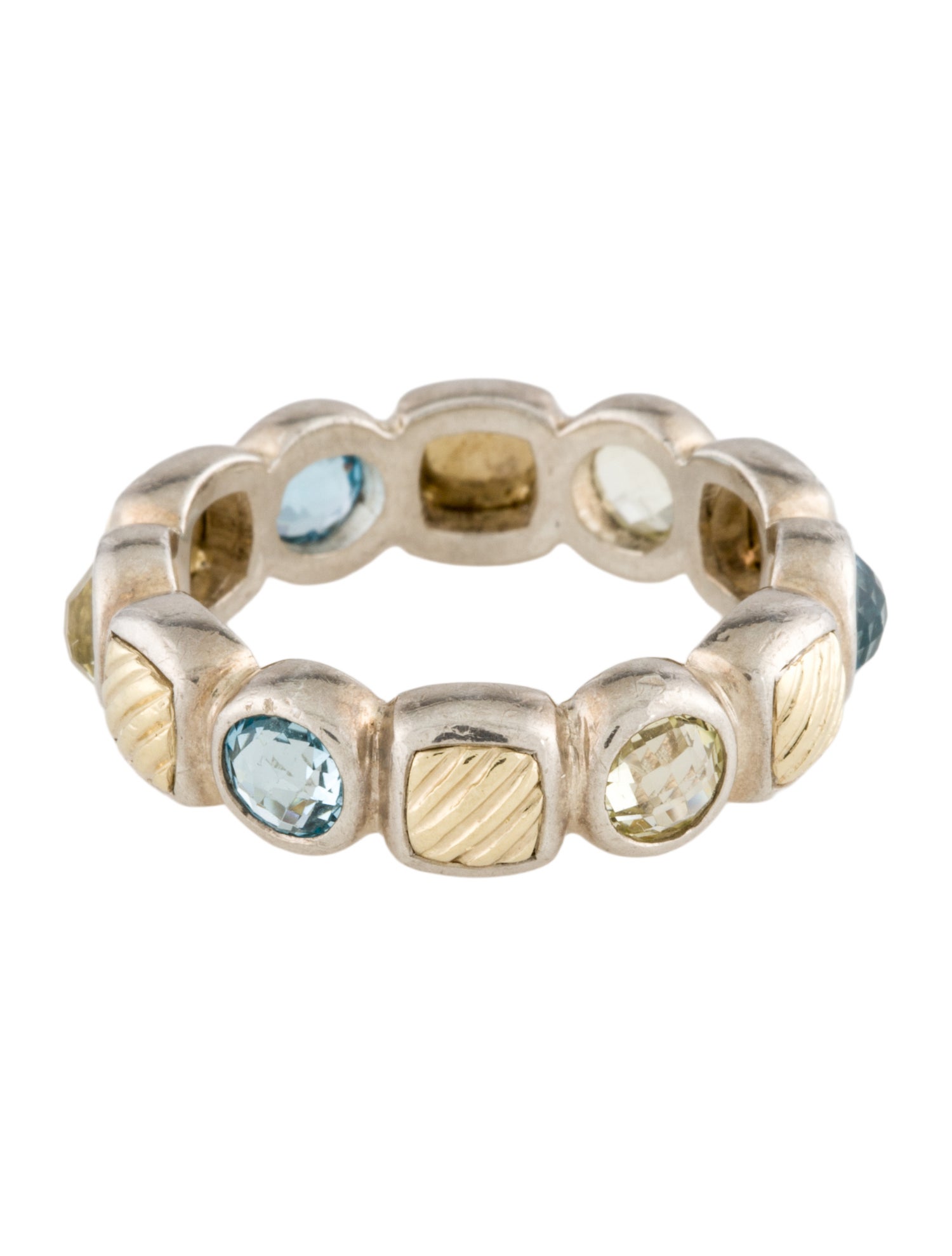 David Yurman Topaz & Quartz Confetti Band