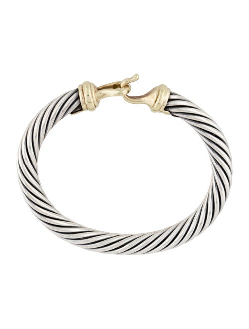 David Yurman Two-Tone Buckle Classic Cable Bracelet