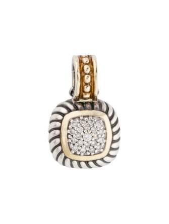 David Yurman Diamond Pavé Enhancer Pendant