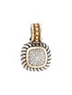 David Yurman Diamond Pavé Enhancer Pendant