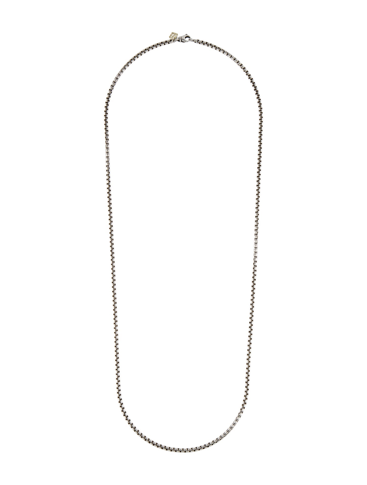 David Yurman Box Chain Necklace