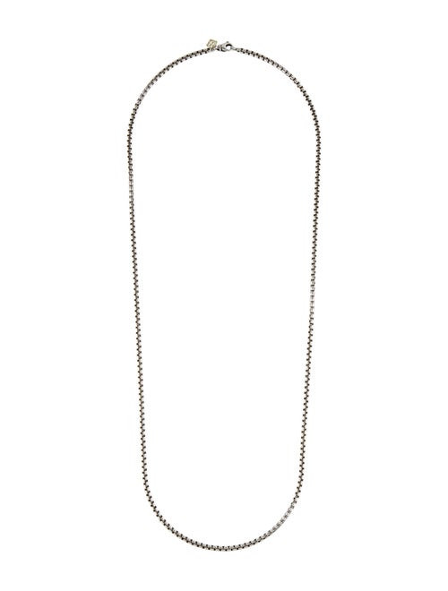 David Yurman Box Chain Necklace