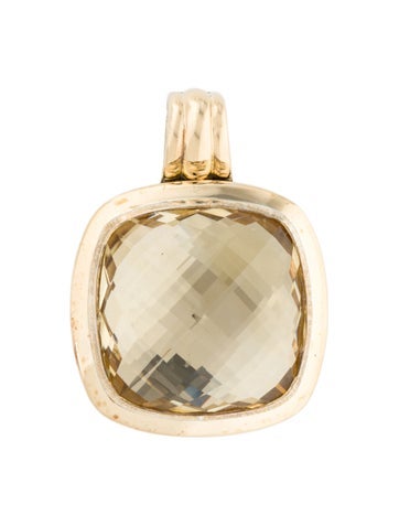 David Yurman Pendant Necklace Citrine