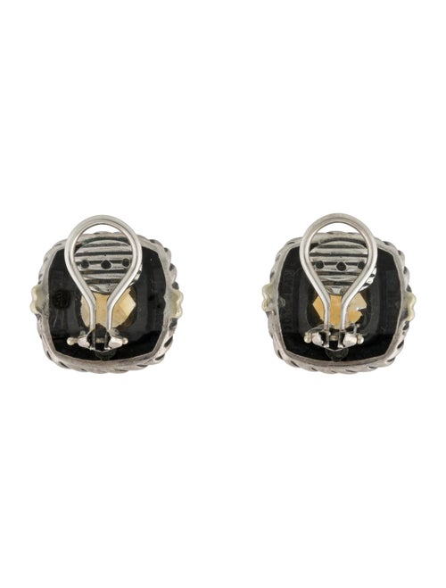 David Yurman Citrine Clip-On Earrings