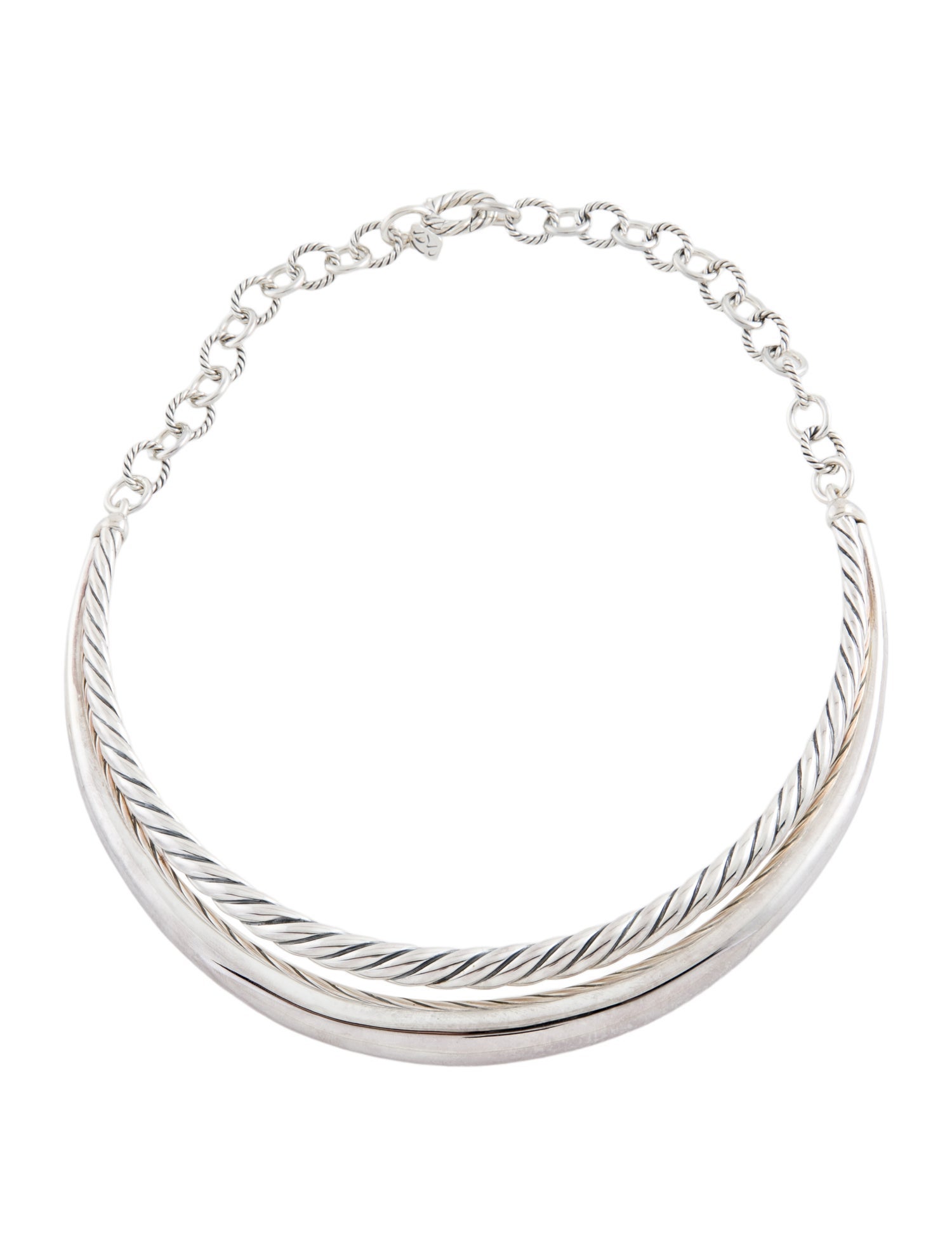 David Yurman Pure Form Collar Necklace