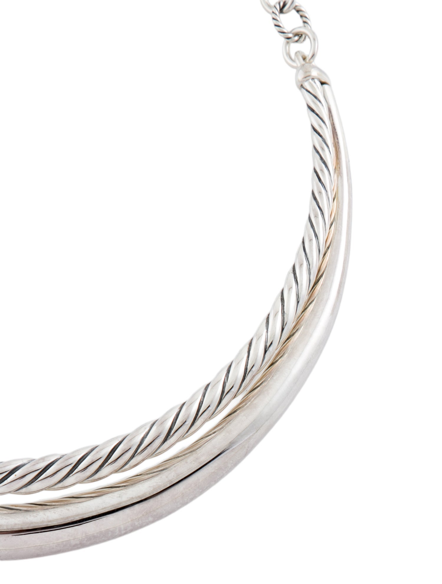 David Yurman Pure Form Collar Necklace